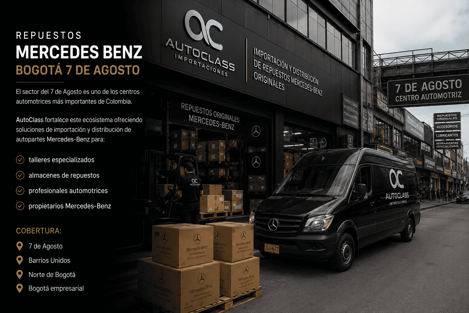 repuestos para mercedes benz 7 de agosto bogota