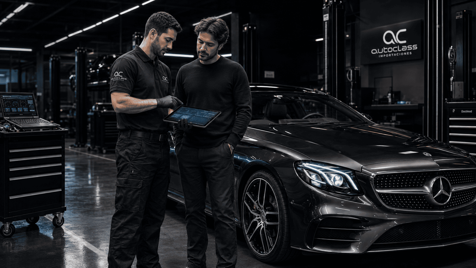 Diagnóstico de fallas y síntomas Mercedes-Benz en AutoClass