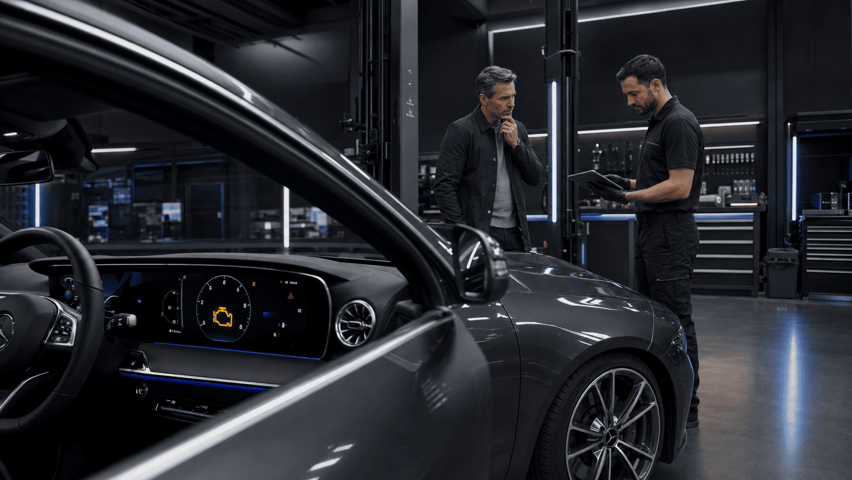 Diagnóstico especializado Mercedes-Benz en AutoClass