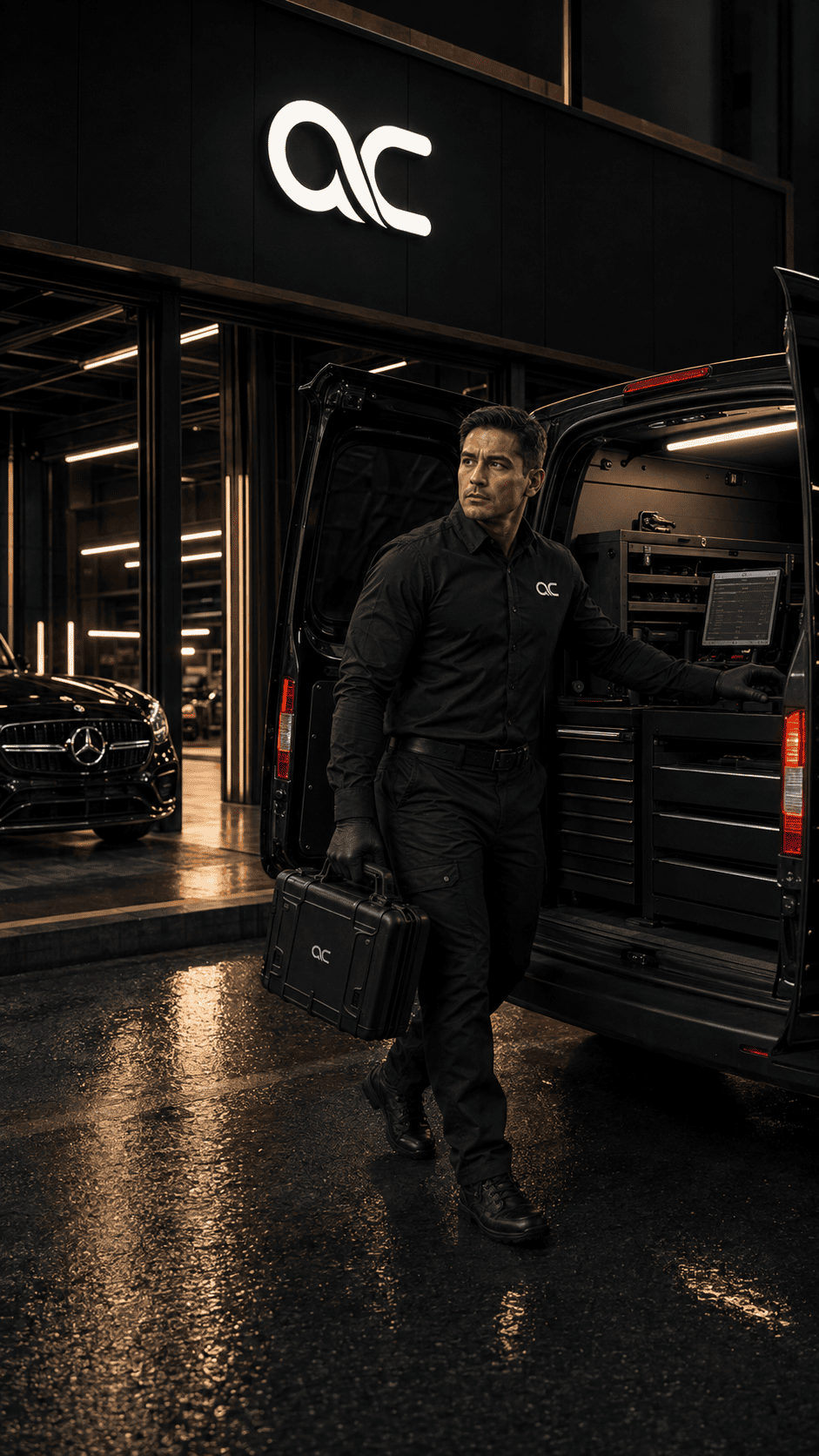 Soporte técnico especializado para vehículos Mercedes-Benz