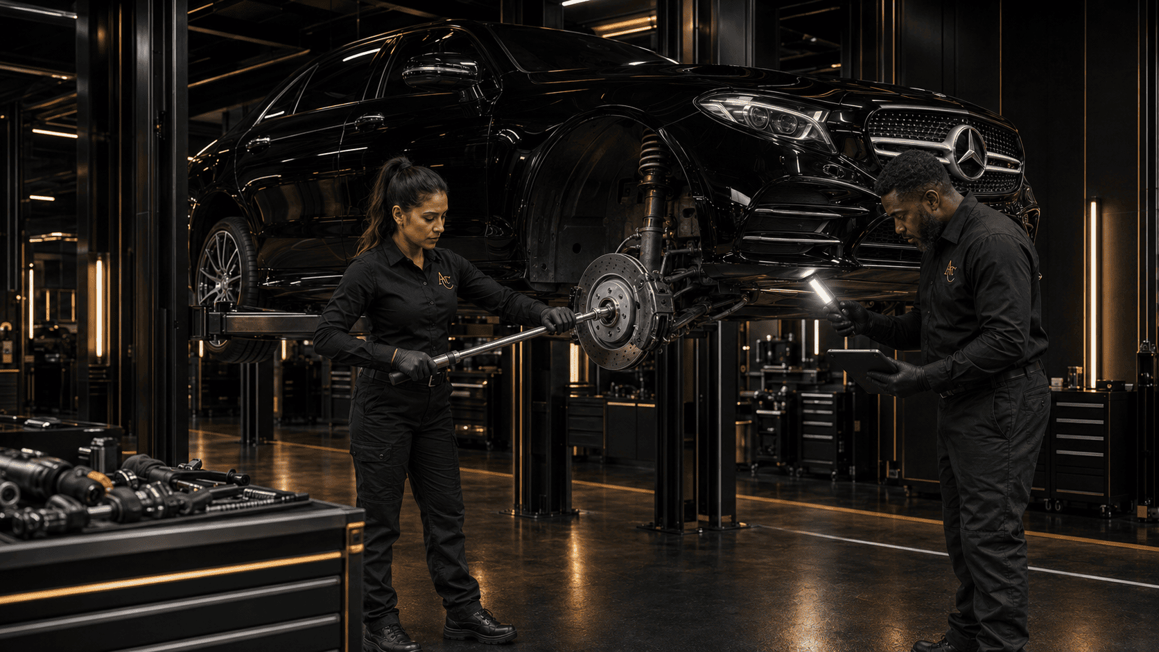 Mecánico especializado en Mercedes-Benz en Bogotá importaciones auto class