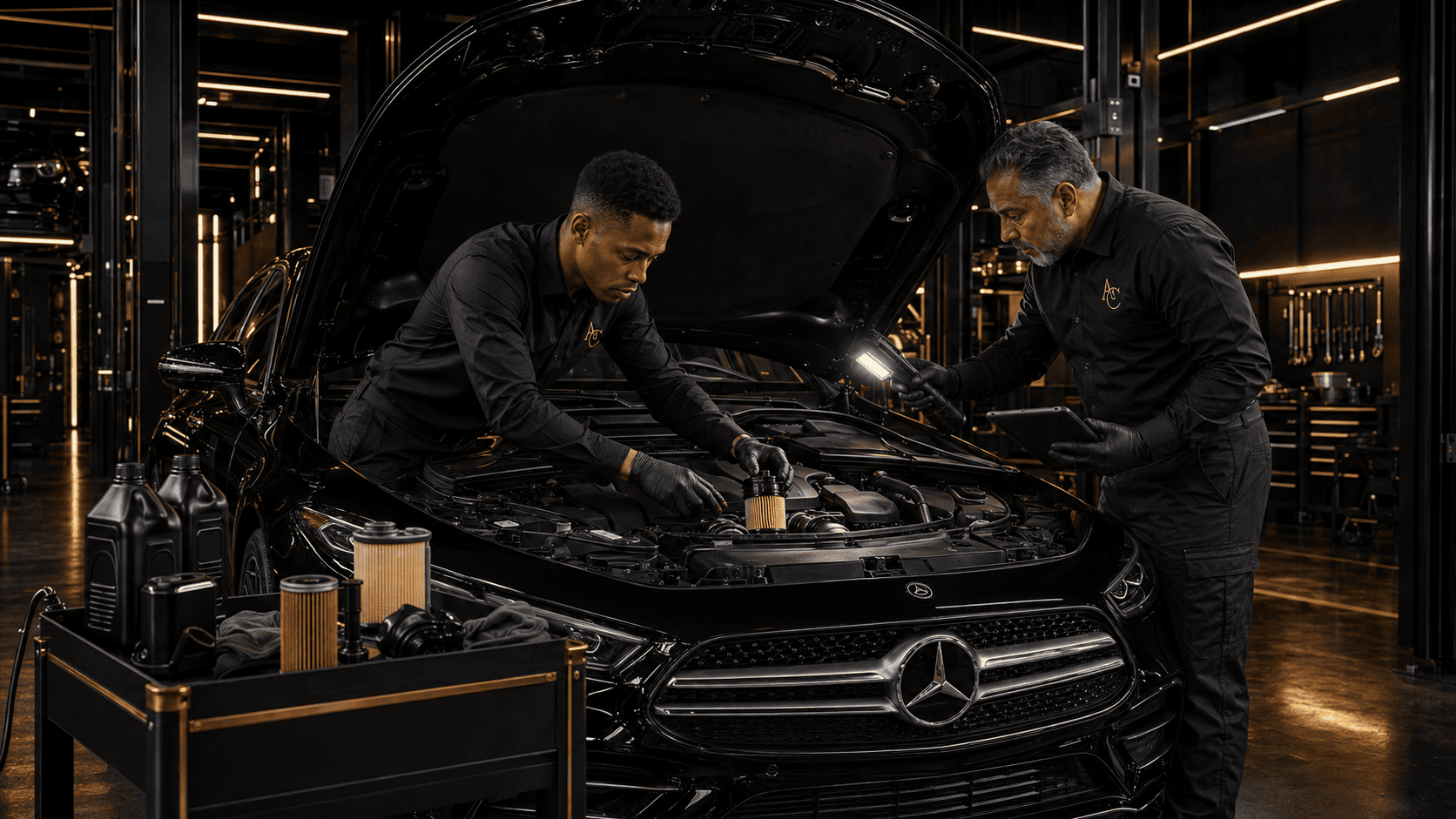 Mecánico especializado en Mercedes-Benz en Bogotá importaciones auto class