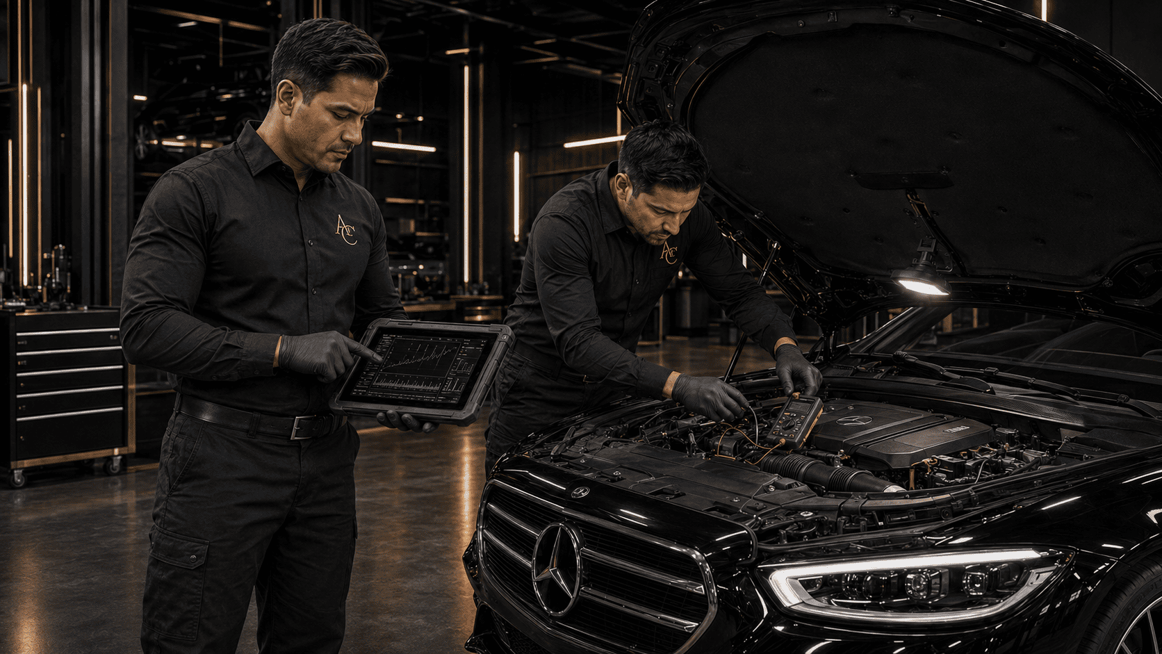 Mecánico especializado en Mercedes-Benz en Bogotá importaciones auto class
