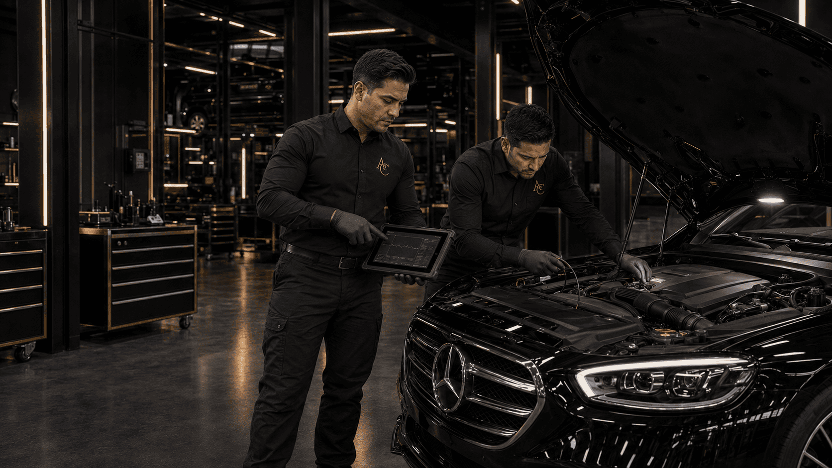 Mecánico especializado en Mercedes-Benz en Bogotá importaciones auto class