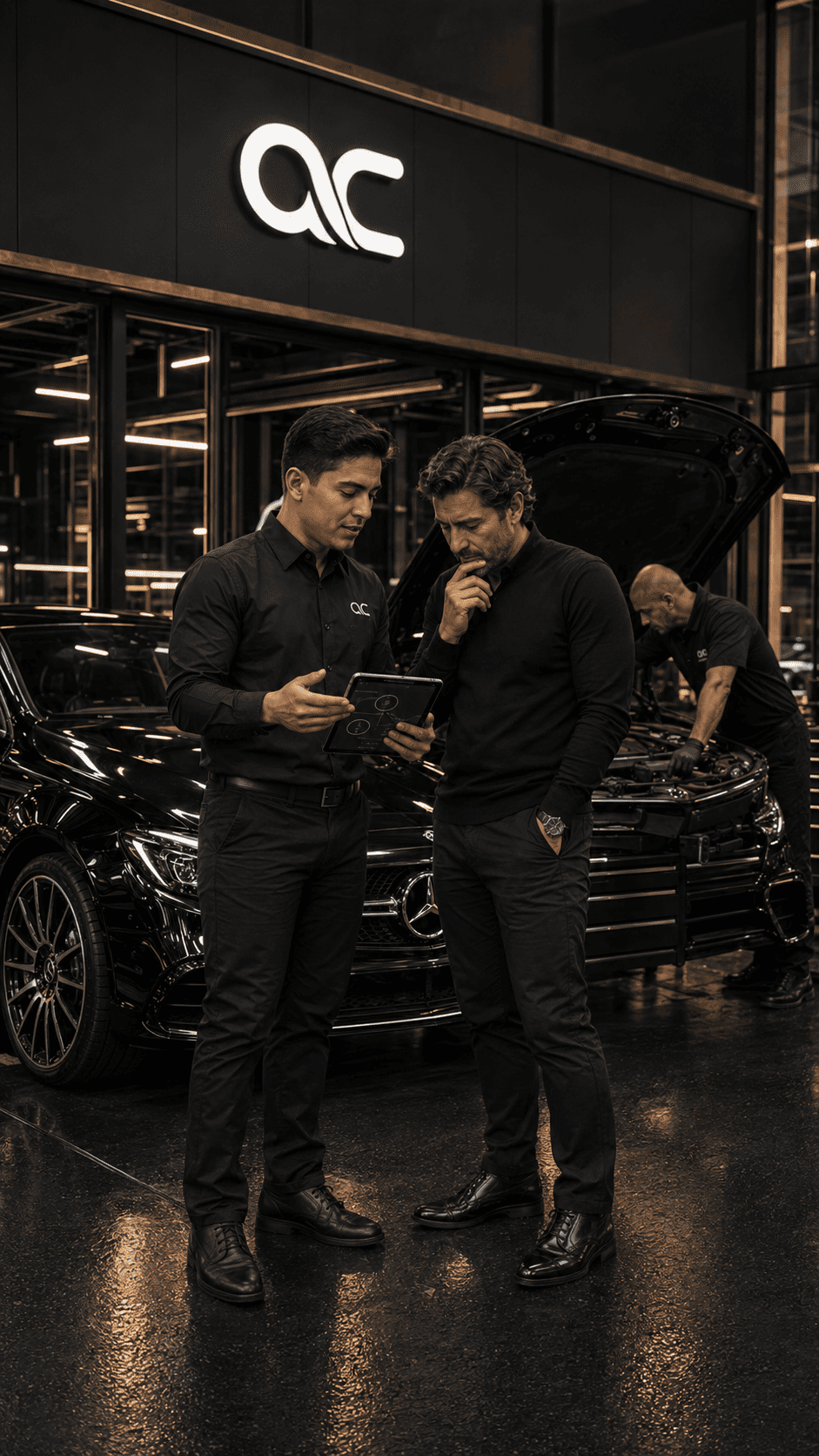Instalación profesional de repuestos Mercedes-Benz en Bogotá