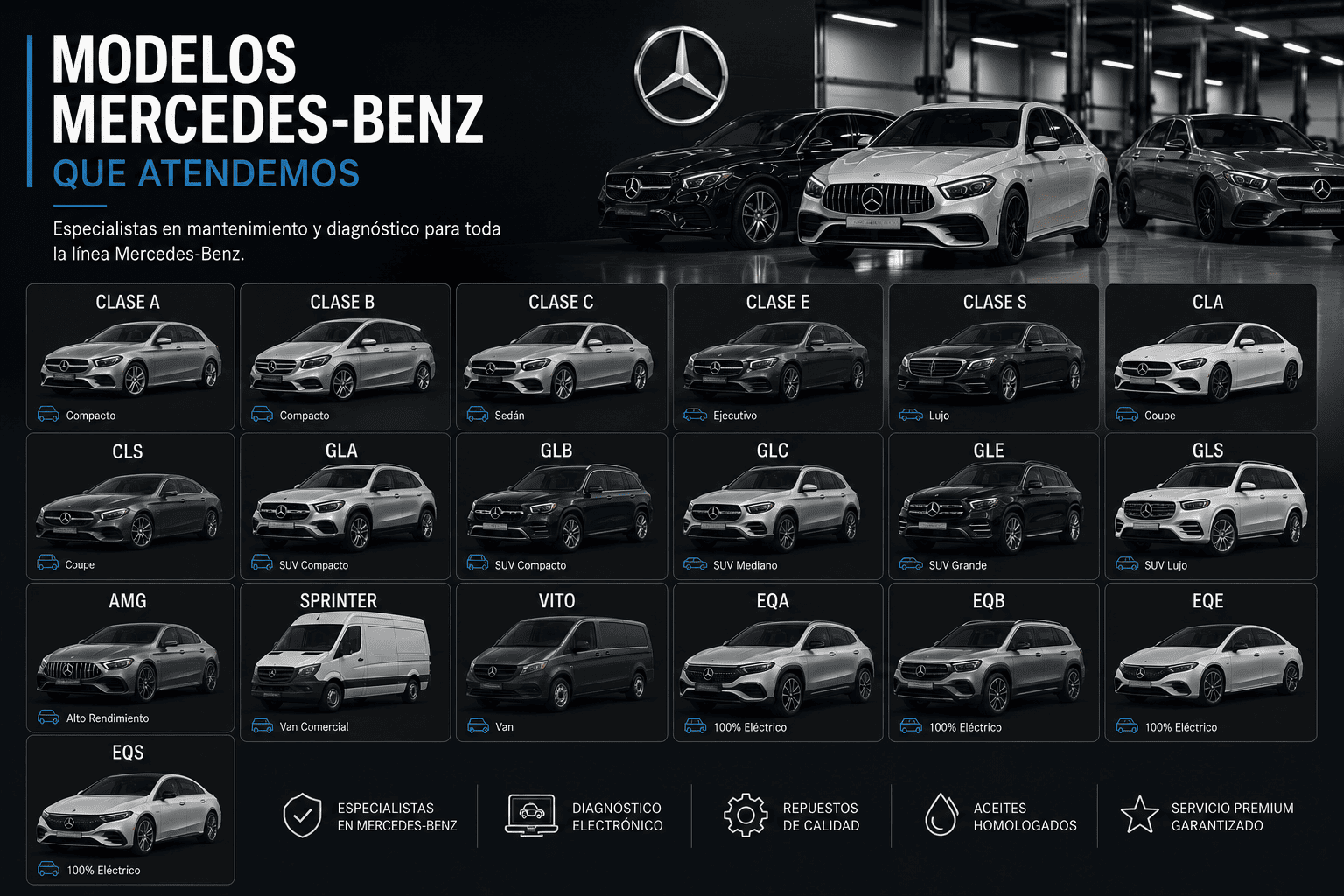 servicio técnico mercedes Benz autoclass