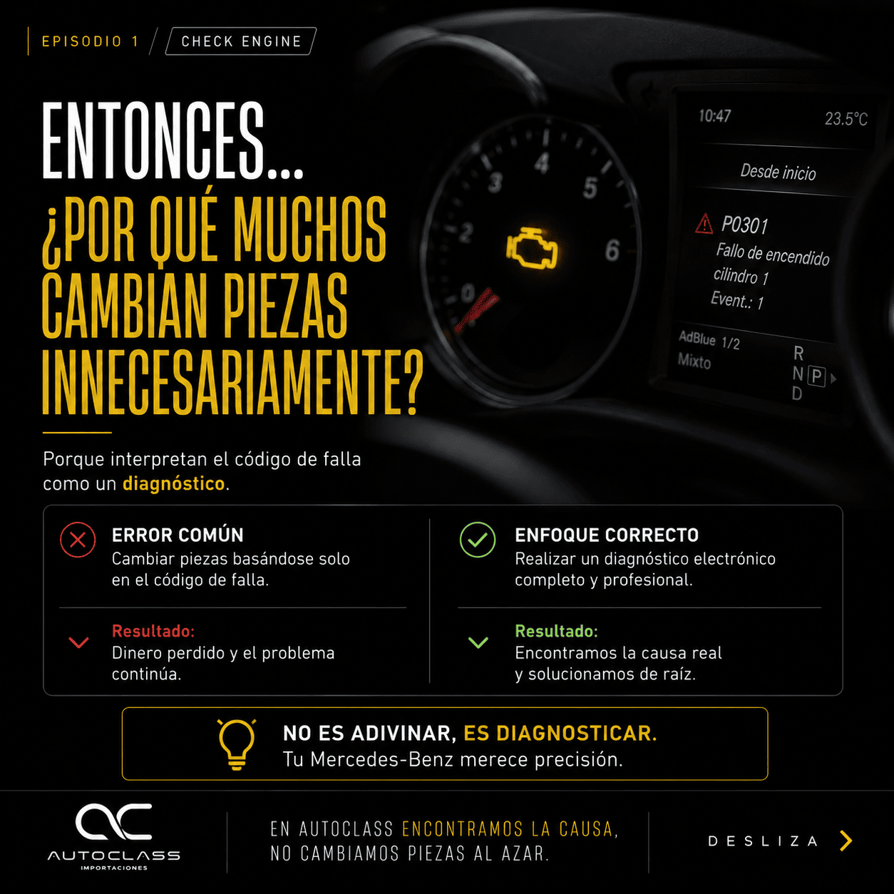 diagnostico mercedes benz bogota la calera