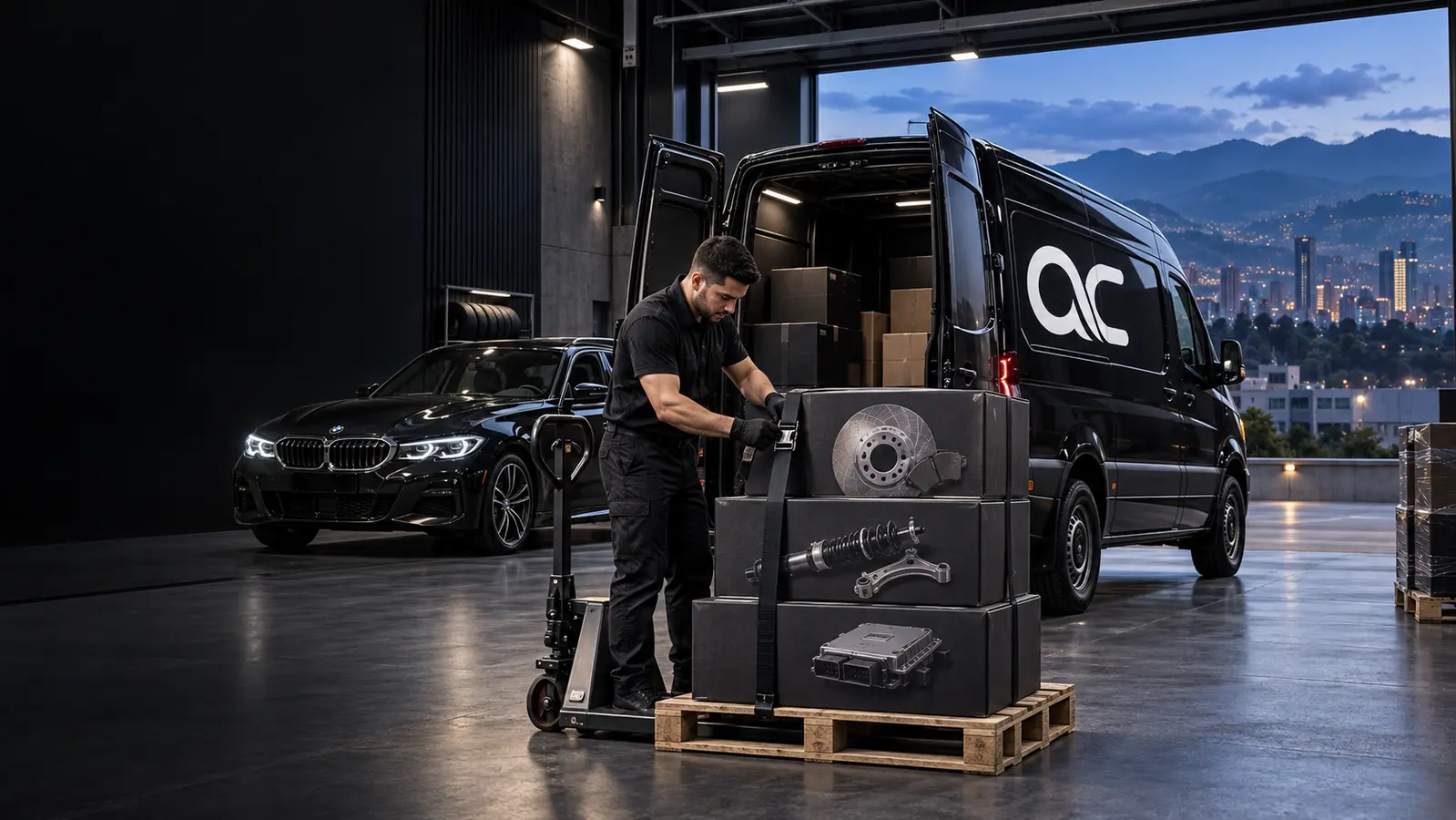 Envíos de repuestos BMW desde Bogotá hacia Medellín y Colombia