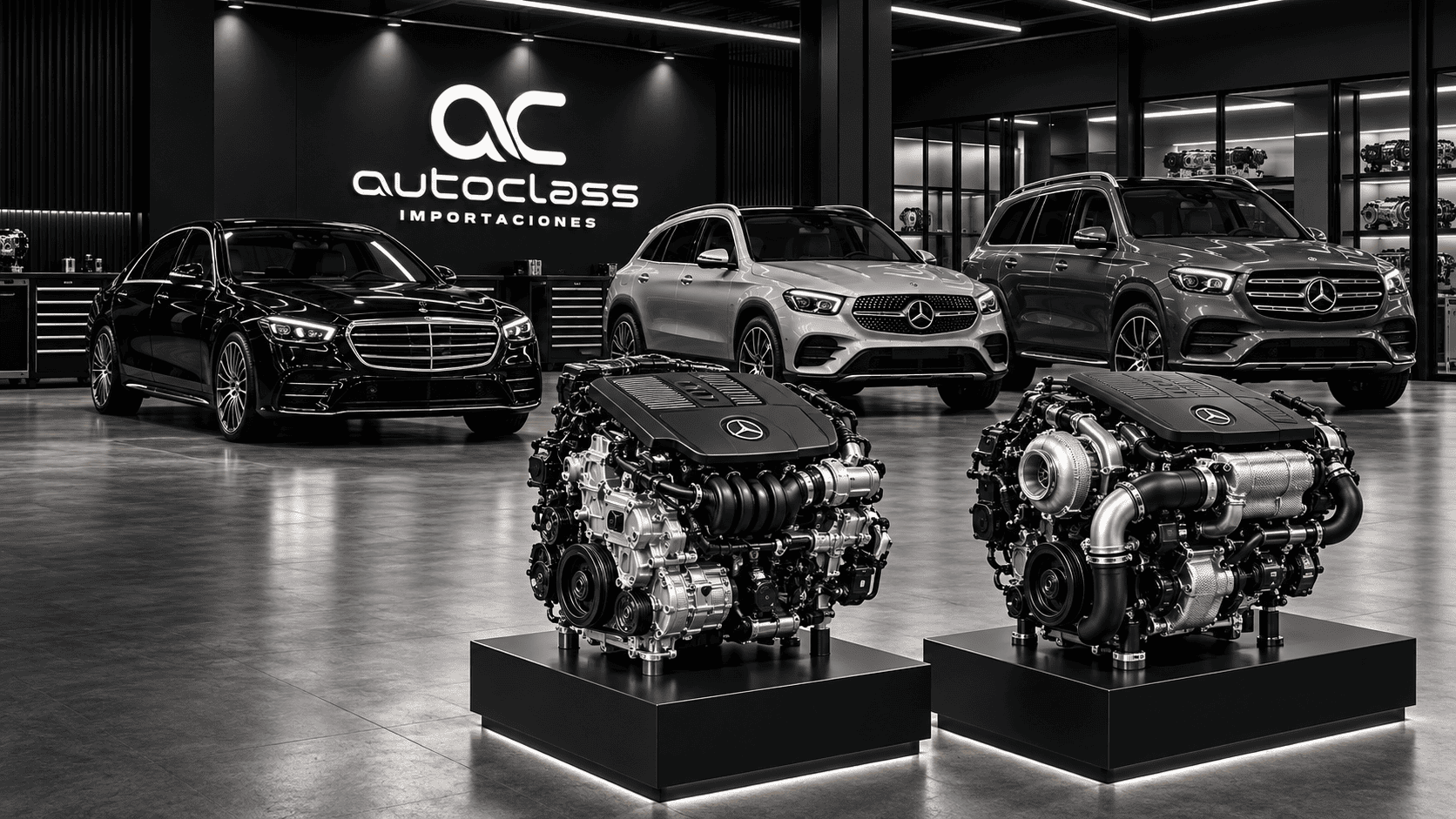 Motores Mercedes-Benz para automóviles y SUV en Bogotá