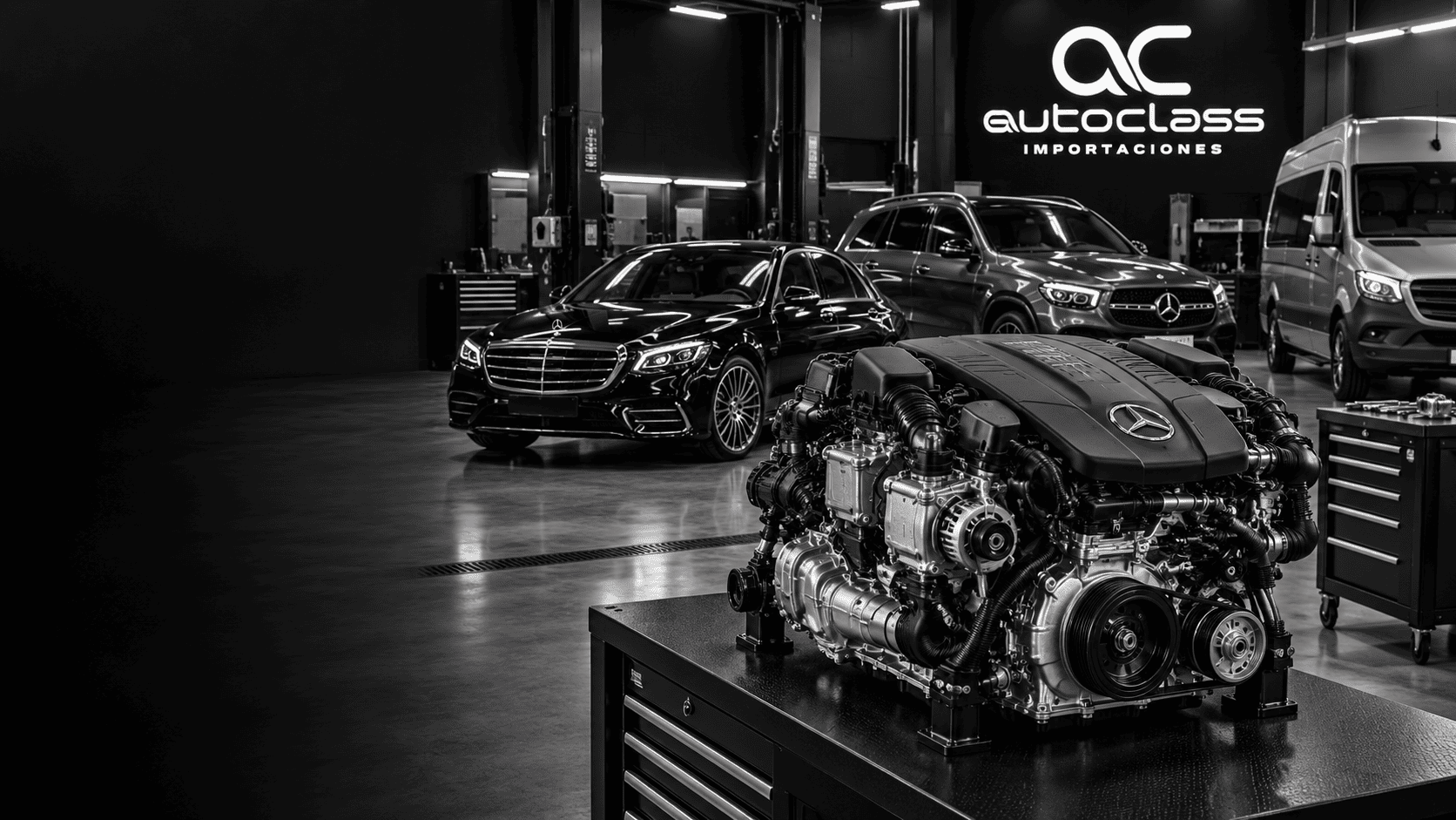 Motores Mercedes-Benz en Bogotá con diagnóstico reparación y venta