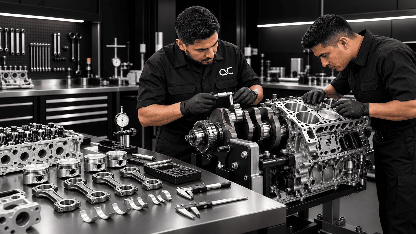 Reparación y reconstrucción de motores Mercedes-Benz en Bogotá