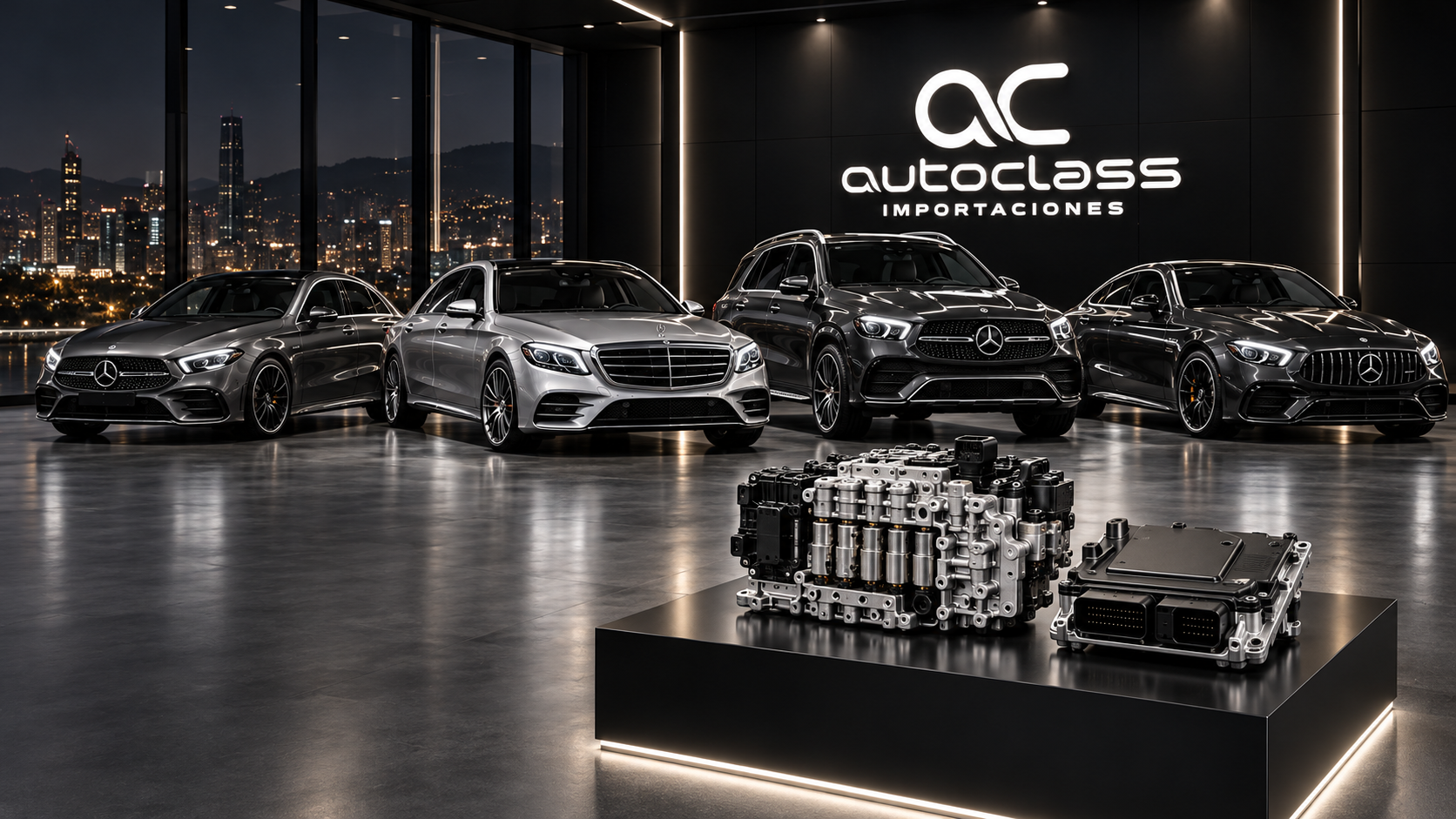 Cajas mecatrónicas Mercedes-Benz para automóviles, SUV y gamas AMG