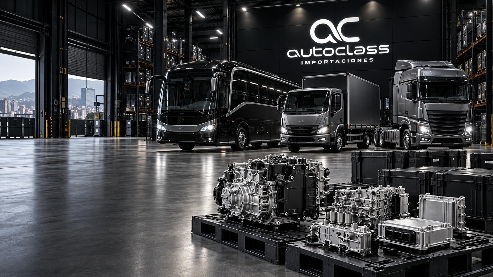 Cajas mecatrónicas Mercedes-Benz para buses, camiones y flotas en Colombia