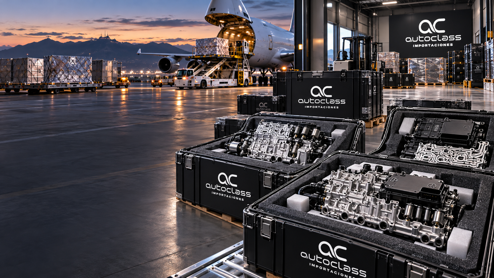 Importación de cajas mecatrónicas Mercedes-Benz desde Miami, Alemania y Europa